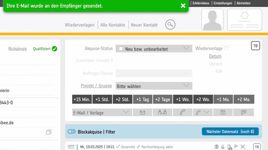 acquibee - Höhere Schlagzahl, weniger Aufwand