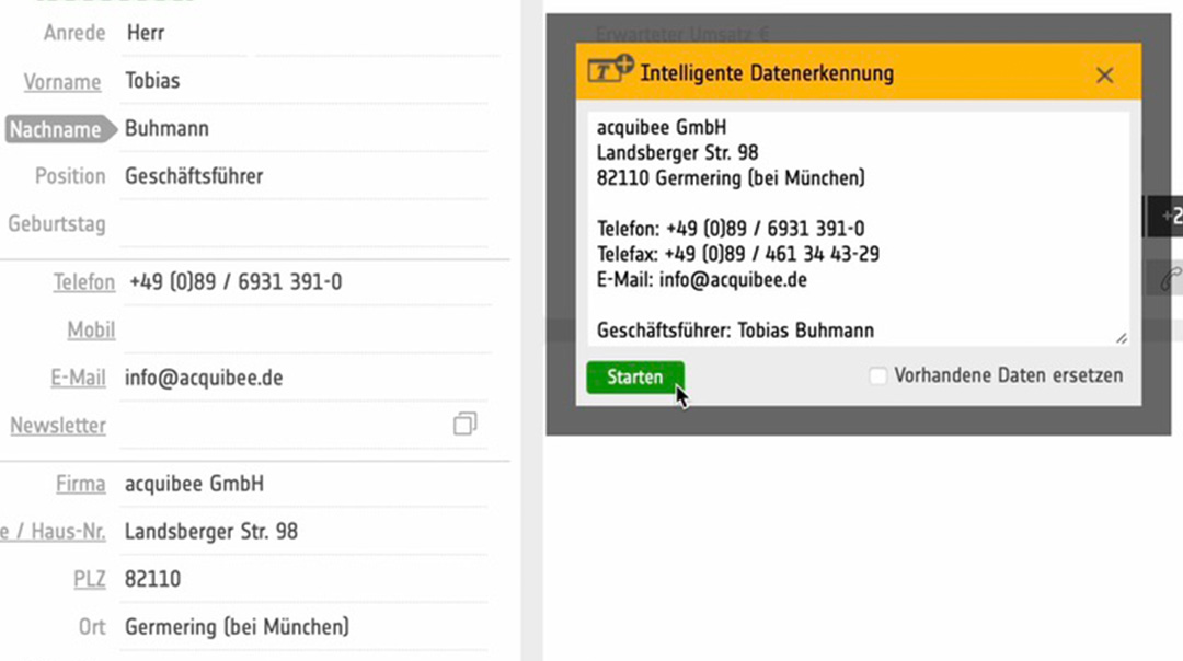 acquibee - Strukturierte und automatisierte Leadbearbeitung